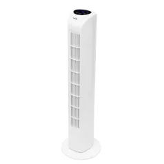   Home TWFR78 oszlopventilátor, 45 W, 3 sebességfokozat, távirányító, kikapcsolás időzítés, oszcillálás