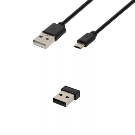 Home URCAIR2 SMART távirányító, 2in1, egér, billentyűzet, tölthető, légegér, airmouse