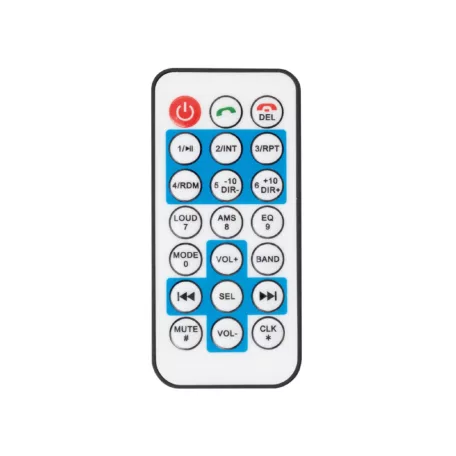 SAL VBT 1100/RD autórádió, 4 x 45 W, 4 RCA, FM, BT, USB, SD, AUX, piros LED kijelző és gombok