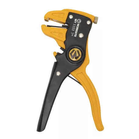 WORKSITE WT1153 kábelcsupaszoló és vágó, 0.5-6mm2 vezetékhez, automatikus önbeálló szerkezet
