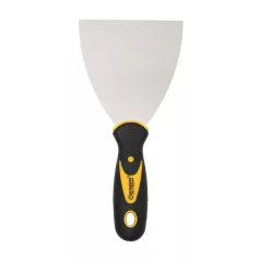   WORKSITE WT3140 nagy spatula, 100mm, rozsdamentes acél, profi gumi markolat