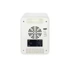 Zilan ZLN1153 mini hűtőszekrény, 36 W, 4 liter kapacitás, hűtésre és melegítésre is alkalmas, 230 V és 12 V üzemelés