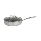Zilan ZLN9679 Hexachef serpenyő fedővel, 26 cm, 3,2 liter, 3 rétegű, hatszögletű hibrid tapadásmentes belső