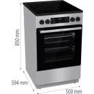 Gorenje GEC5C41SG Elektromos tűzhely