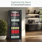 Bomann KSG 7292 fekete italhűtő
