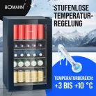 Bomann KSG 7287 fekete italhűtő