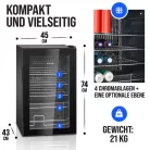 Bomann KSG 7287 fekete italhűtő