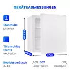 Bomann KB 7347 fehér egyajtós hűtő
