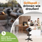 ProfiCook PC-BQS 1303 fekete Barbeque állógrill