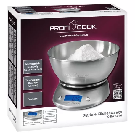 ProfiCook PC-KW 1040 tálas konyhamérleg