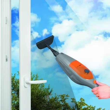 Clatronic DR 3539 anthrazit- orange gőztisztító