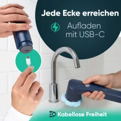 Clatronic ERB 3815 A Elektromos akkus tisztítókefe