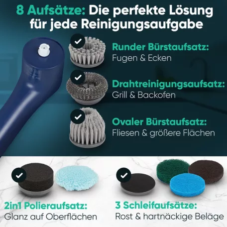 Clatronic ERB 3815 A Elektromos akkus tisztítókefe