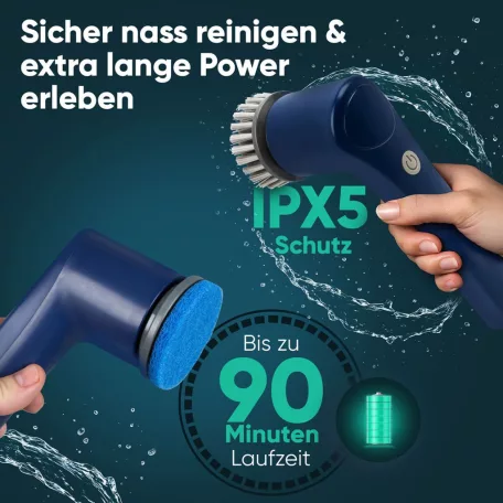 Clatronic ERB 3815 A Elektromos akkus tisztítókefe