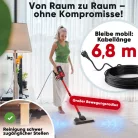 Clatronic BS 1314 piros vezetékes álló porszívó