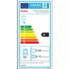 Amica A6KG10.2(W)Gd Kombinált Tűzhely ( 55700)
