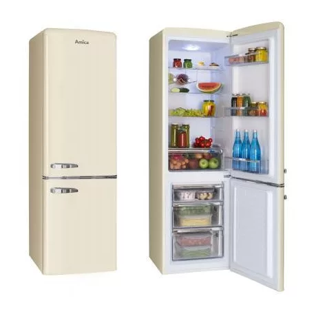Amica FK2965.3GAA Retro Kombinált hűtőszekrény