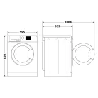 Indesit BDE 96436 EWSV EE mosó-szárítógép