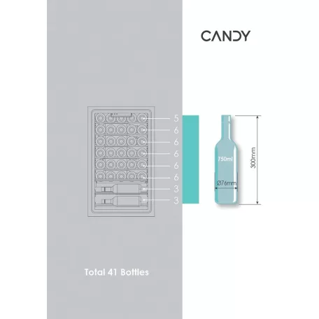 Candy CWC 150 MHF borhűtő
