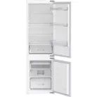 Beko BCSA285K4SN beépíthető alulfagyasztós hűtő