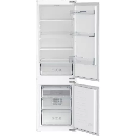 Beko BCSA285K4SN beépíthető alulfagyasztós hűtő