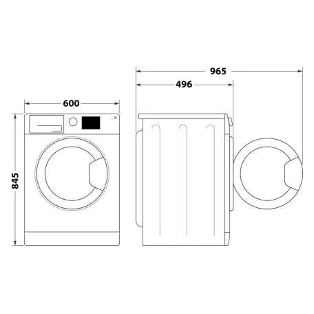 Indesit IM 762 MY TIME EE elöltöltős mosógép