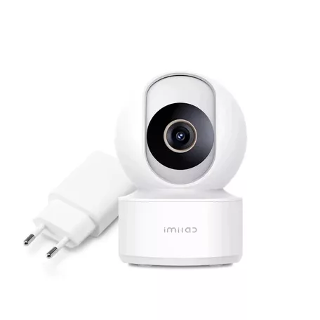 Imilab C22 okos WiFi biztonsági kamera + hálózati adapter - Fehér
