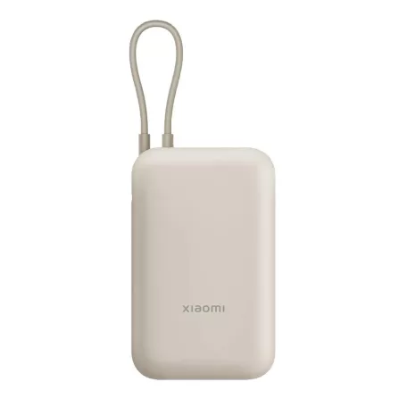 Xiaomi Power Bank 10000mAh (Integrated Cable) - Tan (BHR9072GL)