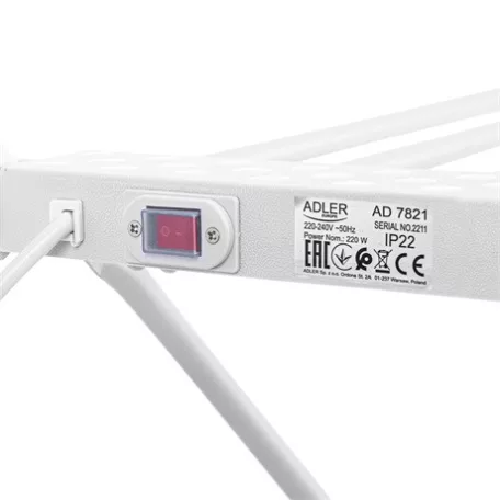 Adler RUHASZÁRÍTÓ ELEKTROMOS AD7821