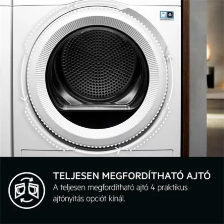 Aeg SZÁRÍTÓGÉP HŐSZIVATTYÚS 8KG TR718BE