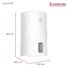 Ariston FORRÓVÍZTÁROLÓ LYDOS R 100 V 1,8K EU 3201912