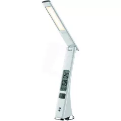   Avide LED ASZTALI LÁMPA ÜZLETI BŐRHATÁSÚ CLAUDE NAPTÁR FEHÉR 5W ABLDL-BLC-5W-WH