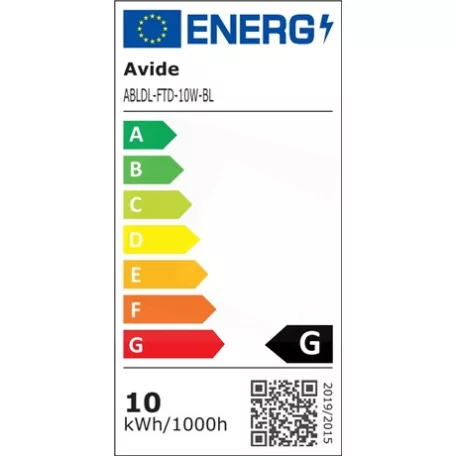 Avide ASZTALI LÁMPA LED ÉRINTÉSVEZÉRELT DIMMER FEKETE 10W ABLDL-FTD-10W-BL