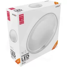   Avide MENNYEZETI LÁMPA LED PANDORA (ALU) 18W ACLO33NW-18W-ALU