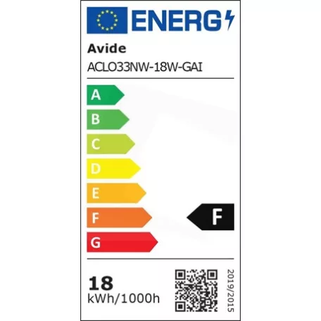 Avide MENNYEZETI LÁMPA LED GAIA 18W ACLO33NW-18W-GAI