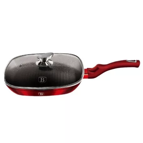 Berlinger Haus GRILL SERPENYŐ FEDŐVEL, 28 CM BH/1613N