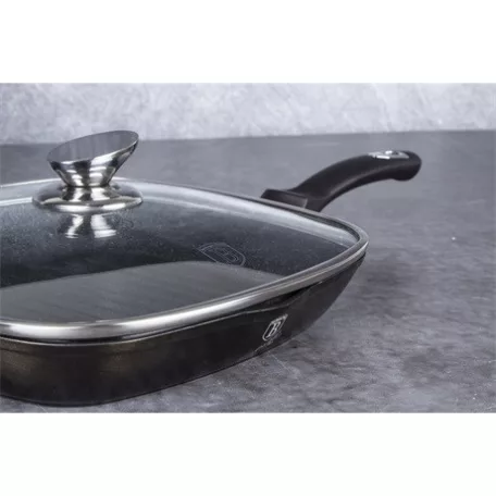 Berlinger Haus GRILL SERPENYŐ FEDŐVEL, 28 CM BH/6612