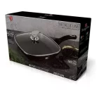 Berlinger Haus GRILL SERPENYŐ FEDŐVEL, 28 CM BH/6612