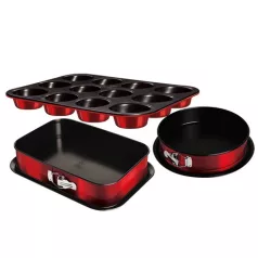   Berlinger Haus 3 RÉSZES TORTAFORMA SZETT MUFFIN  SÜTŐFORMÁVAL BH/7635