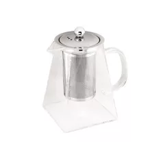   Berlinger Haus NÉGYZET ALAKÚ HŐÁLLÓ ÜVEG TEÁSKANNA, SZŰRŐVEL, 750 ML BH/7803