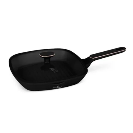 Berlinger Haus GRILL SERPENYŐ FEDŐVEL, 28 CM BH/8355