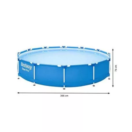 Bestway MEDENCE MEREVFALÚ VÍZFORGATÓS 366 X 76 CM 56681
