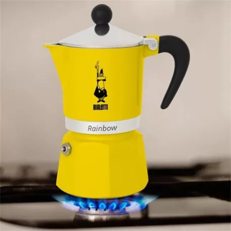 Bialetti KÁVÉFŐZŐ KOTYOGÓS 3 SZEMÉLYES 4982 RAINBOW