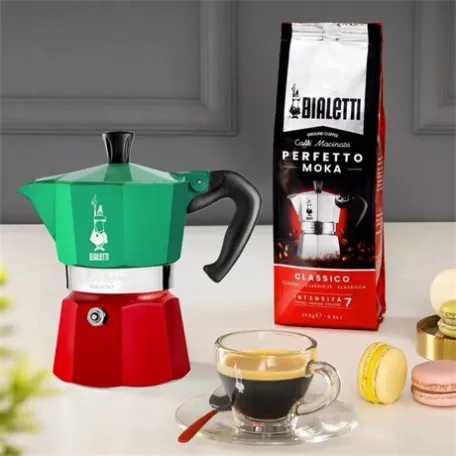 Bialetti KÁVÉFŐZŐ KOTYOGÓS 3 SZEMÉLYES 5322 MOKA EXPRESS ITALIA