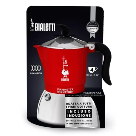 Bialetti KÁVÉFŐZŐ KOTYOGÓS 4 SZEMÉLYES INDUKCIÓS 7144 FIAMMETTA