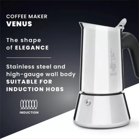 Bialetti KÁVÉFŐZŐ KOTYOGÓS 6 SZEMÉLYES 7255/CN VENUS