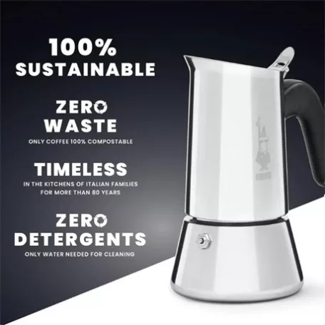 Bialetti KÁVÉFŐZŐ KOTYOGÓS 6 SZEMÉLYES 7255/CN VENUS