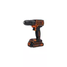 Black and Decker FÚRÓ/CSAVAROZÓ 2 AKKU + 80 TARTOZÉK + KOFFER BDCDC18BAFC-QW