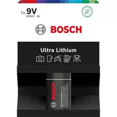 Bosch ELEM LÍTIUM 9V 1-BLISZTER 6FR61UL1B/00