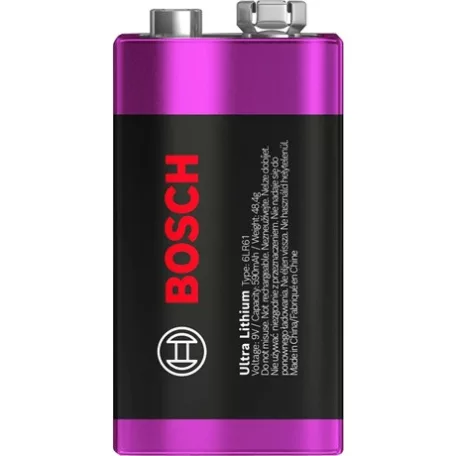 Bosch ELEM ULTRA ALKALINE 9V 1BLISZTER 6LR61UA1B/00